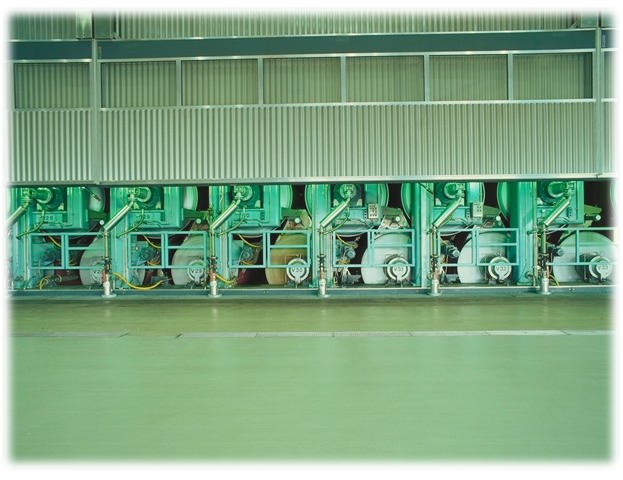 Blow boxes in a single-felted dryer section (Valmet)