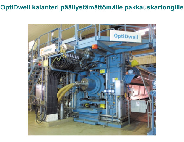 OptiDwell kalanteri päällystämättömälle pakkauskartongille (Valmet)